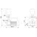 Grundfos CMBE 3-62 Single Phase Water Pressure Pump with 2 Litre Container 1100W