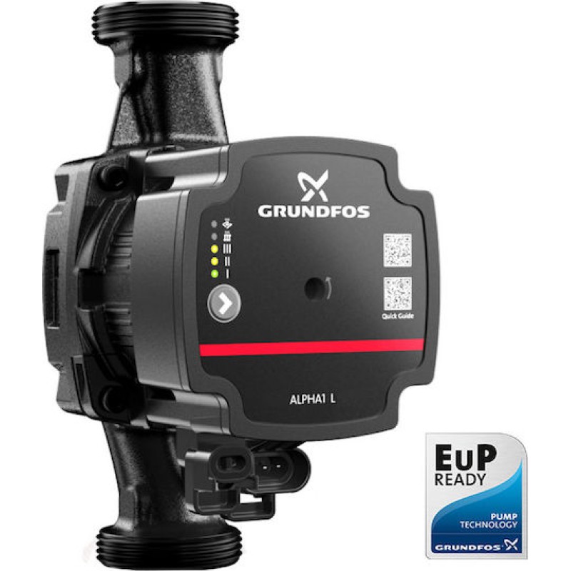 Grundfos Alpha1 L Electronic 25/6 Circulator Pump Heating 180mm Grundfos Alpha1 L Electronic 25/6 Circulator Pump Heating 180mm