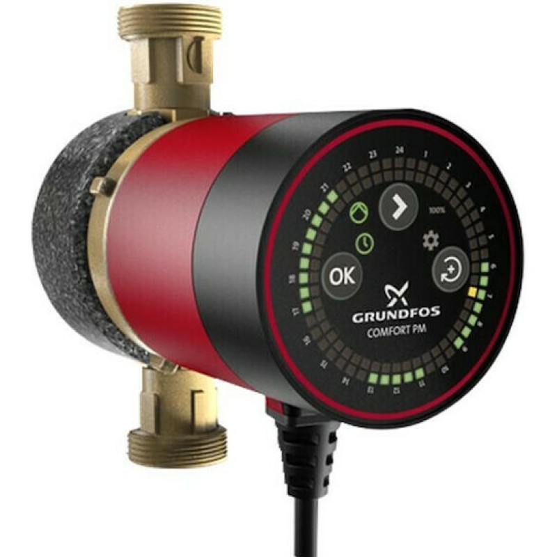 Grundfos Comfort BXA PM Electronic 15/1.4 Circ.Pump Hot Water Recirculation 140mm Grundfos Comfort BXA PM Electronic 15/1.4 Circ.Pump Hot Water Recirculation 140mm